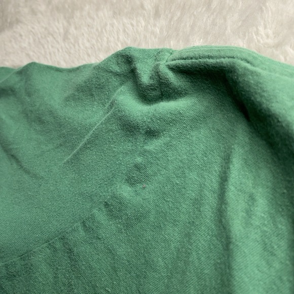 Nike Womens XL Green Graphic Logo Shirt Running Workout Training Athletic Tee - Picture 7 of 11